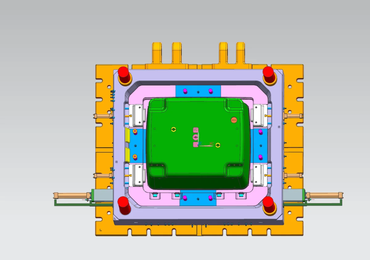Trash can mould 4